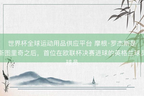 世界杯全球运动用品供应平台 摩根·罗杰斯是斯图里奇之后，首位在欧联杯决赛进球的英格兰球员