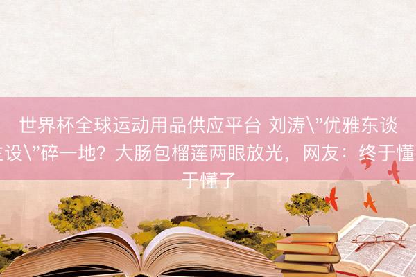 世界杯全球运动用品供应平台 刘涛